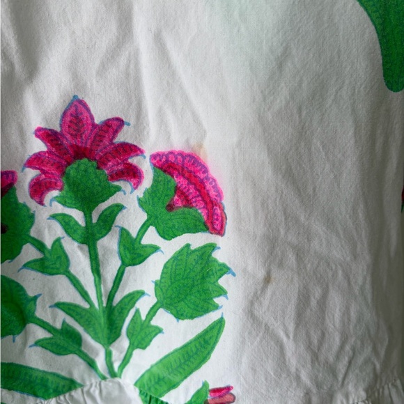 SZ BLOCKPRINTS Gaia Dress Floral Print Size Small - Picture 7 of 11